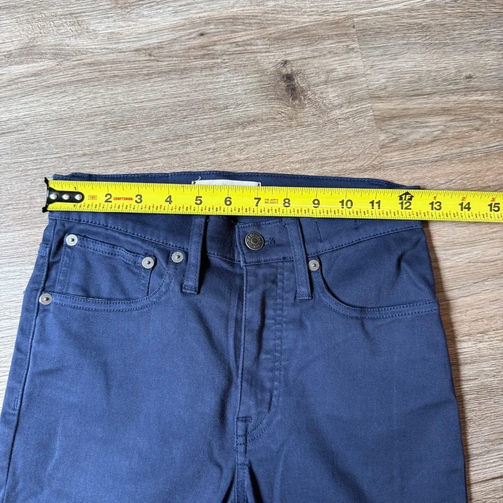 Madewell Jeans Cali Demi-Boot Stretch Casual | Navy‎ Blue | Womens Size 24